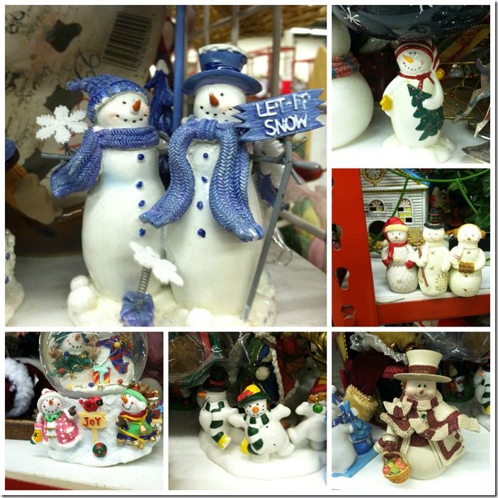 snowman Collage