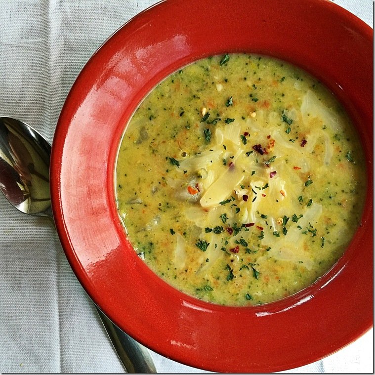 Skinny Taste Broccoli Cheddar Soup