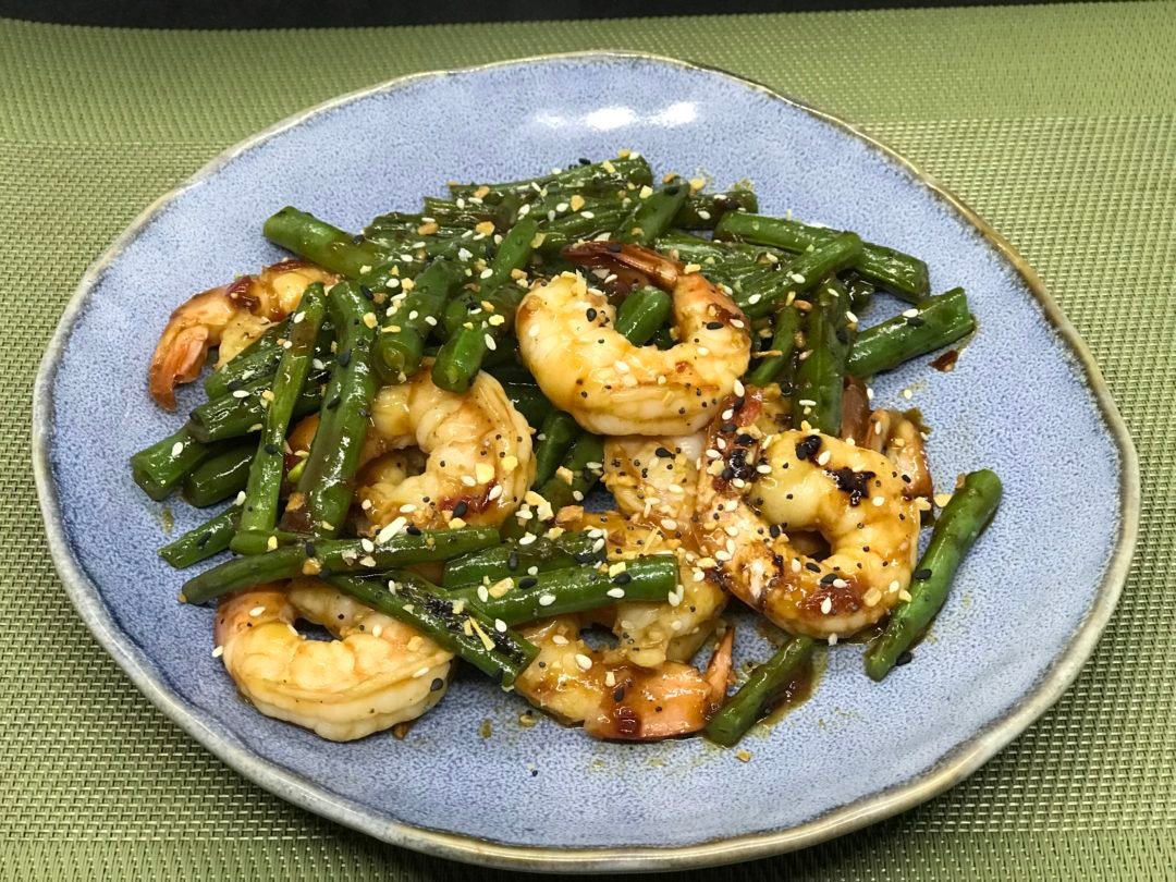 Shrimp and Green Bean Stir Fry My Bizzy Kitchen