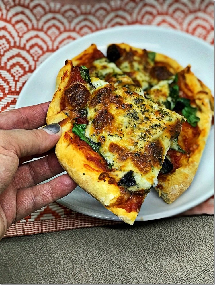 skinny pizza dough
